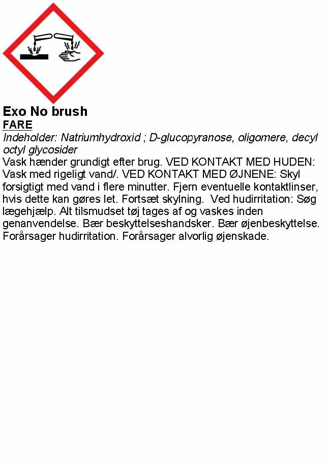EXO No Brush 20L - BilligStyling