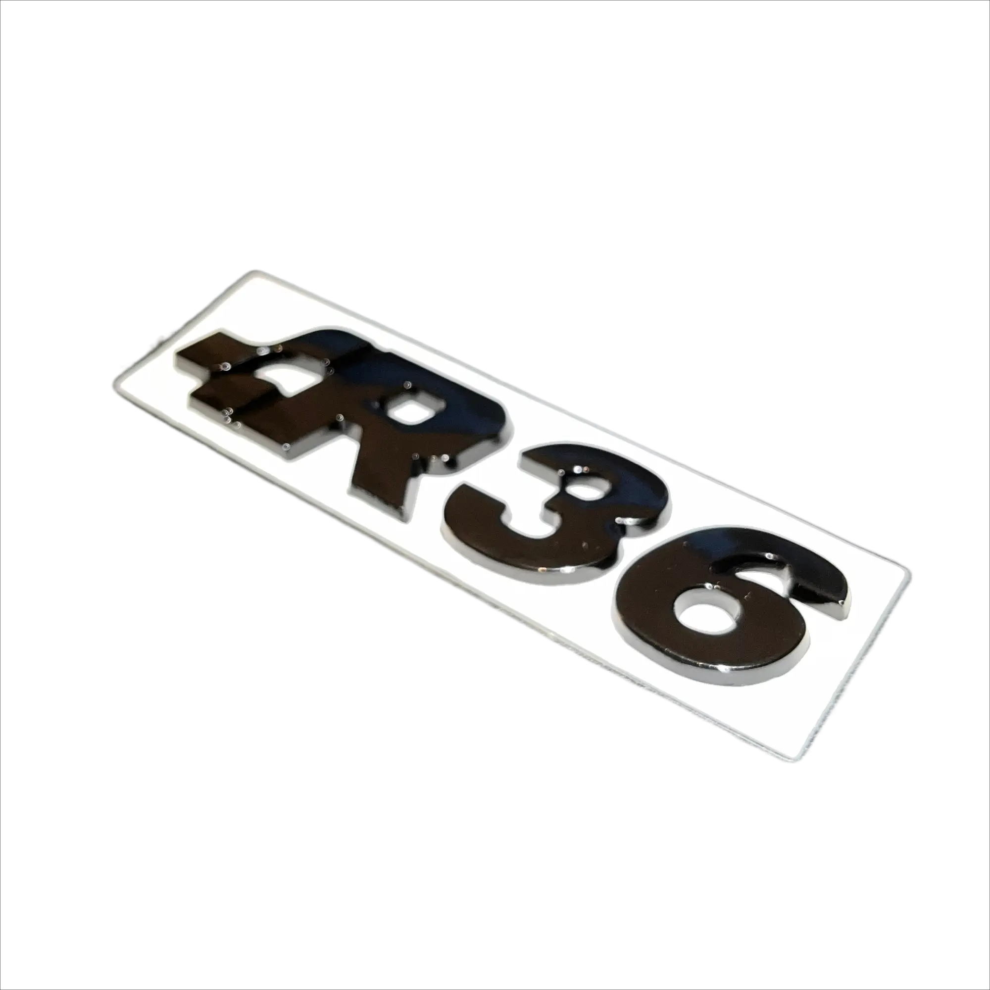 Volkswagen R36 emblem, sort - BilligStyling