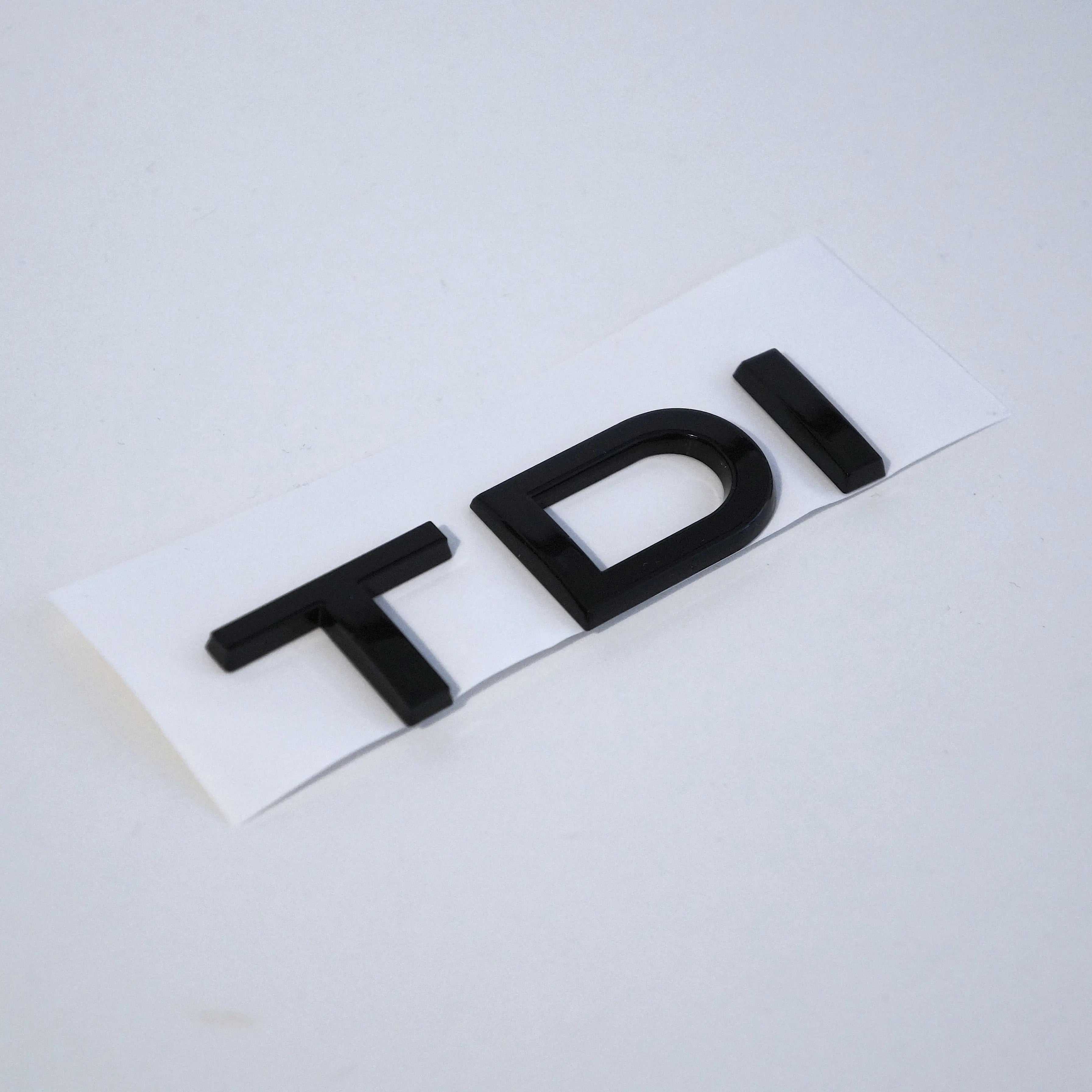 TDI emblem, Sort - BilligStyling