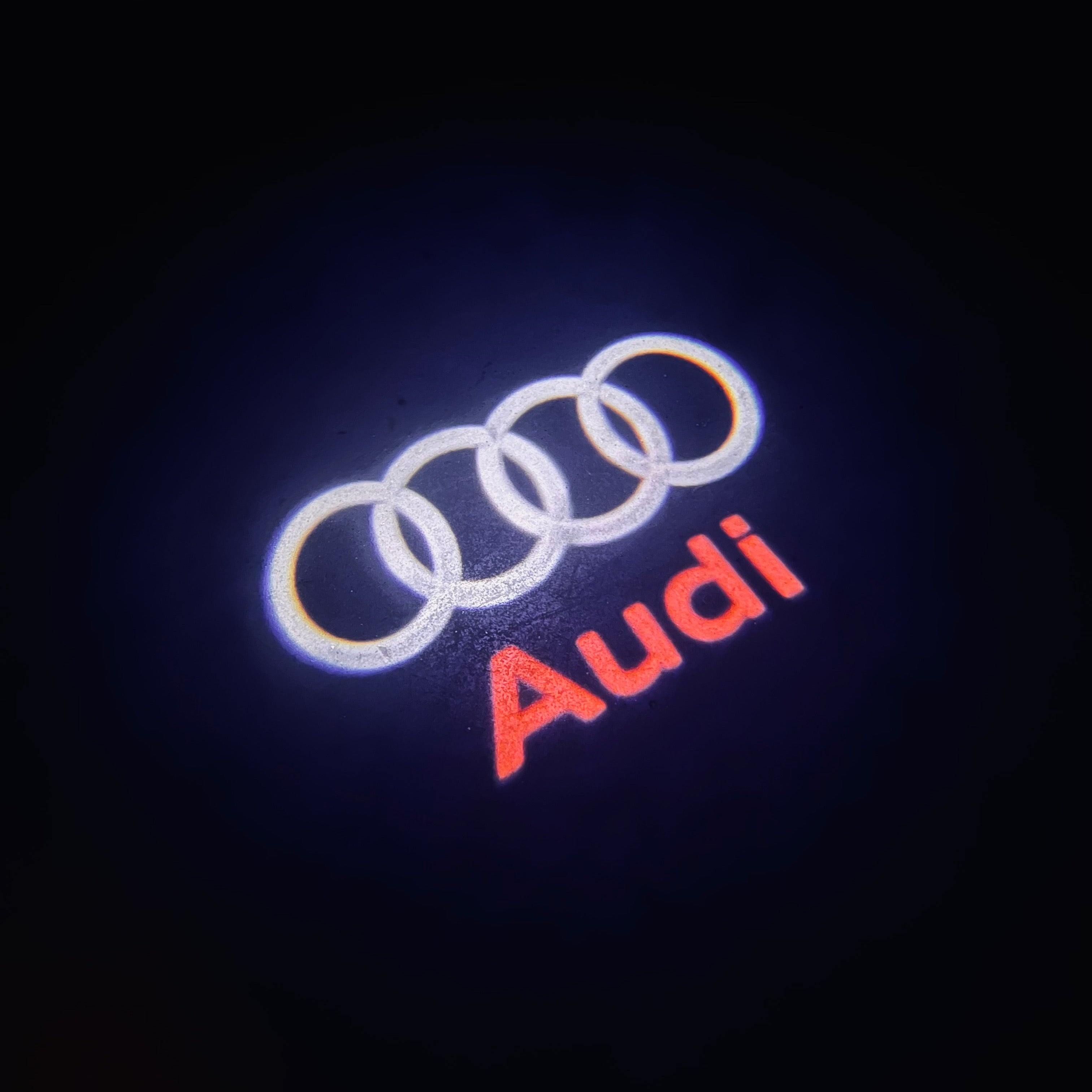 Audi dørlys Dør projekter Logo lys | Dørlys / – BilligStyling