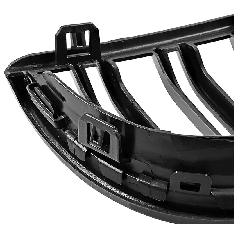 BMW E90 frontgrill nyrer - Sort højglans - Komplet sæt - BilligStyling