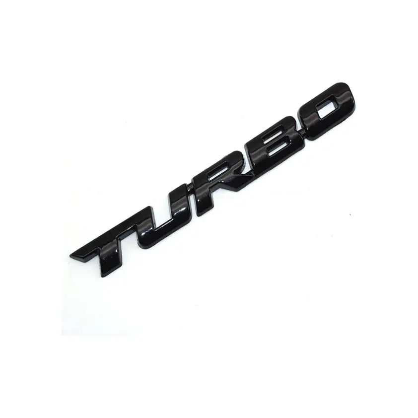 TURBO emblem, universal. Flere farver - BilligStyling