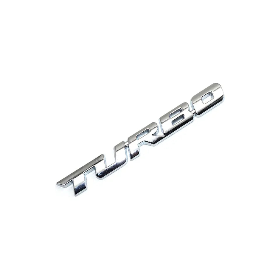 TURBO emblem, universal. Flere farver - BilligStyling