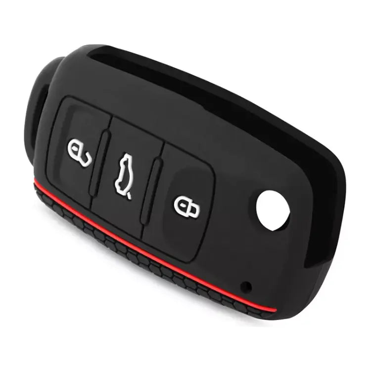 Klapnøgle silikone cover, VW, SEAT, Skoda, flere farver - BilligStyling