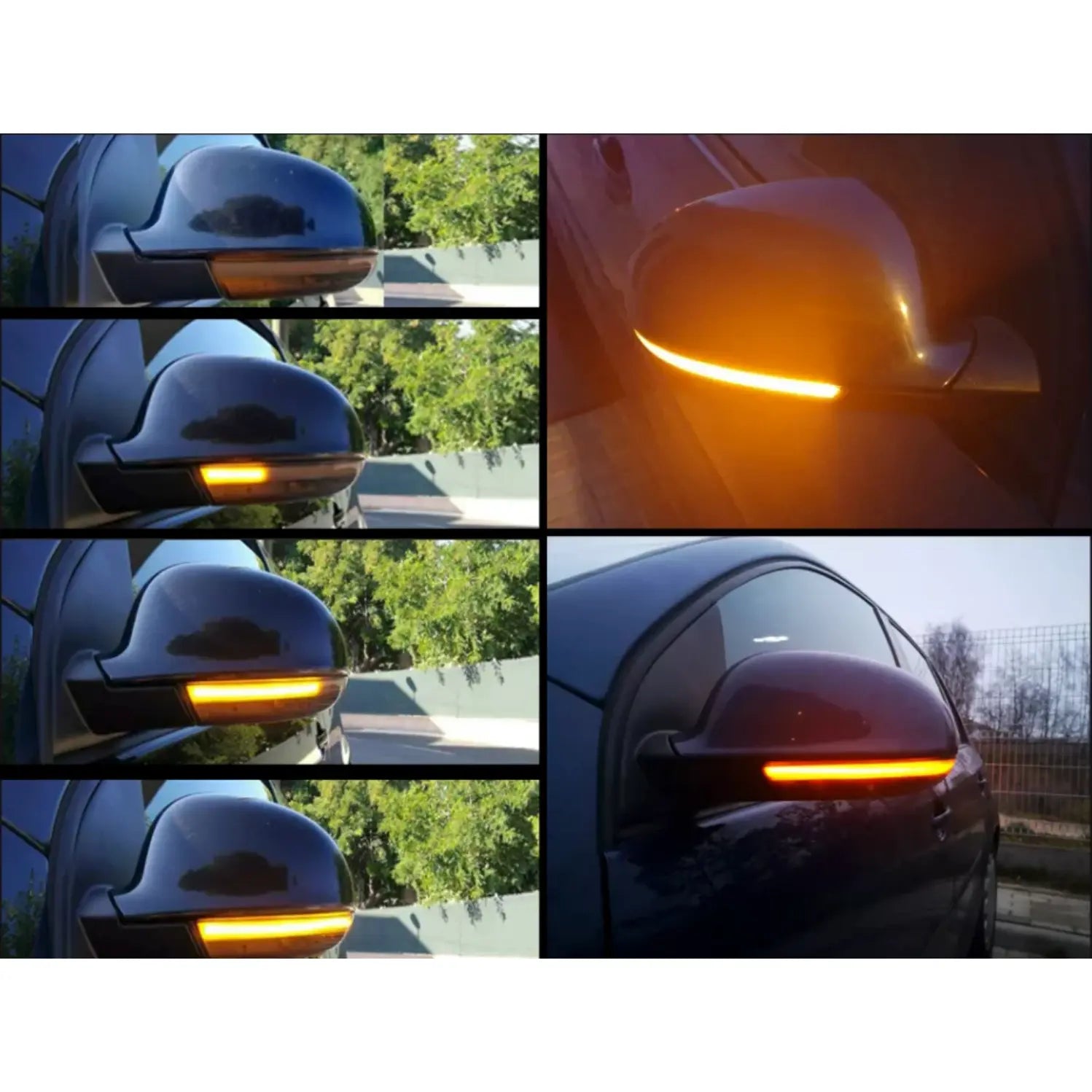 Volkswagen dynamisk blinklys, Golf 5, Passat, Sharan, Bora, Vento - BilligStyling