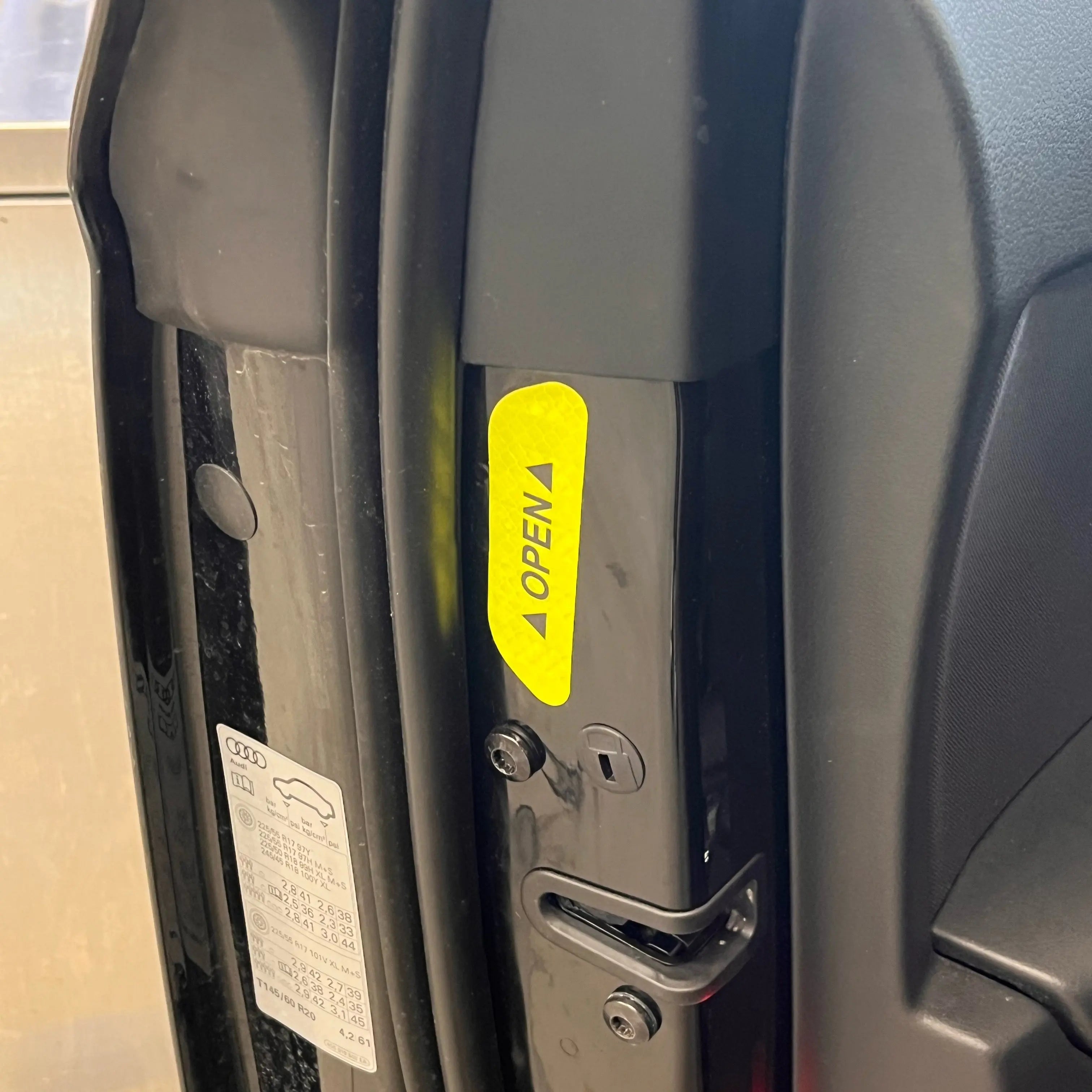 refleks klistermærke bil