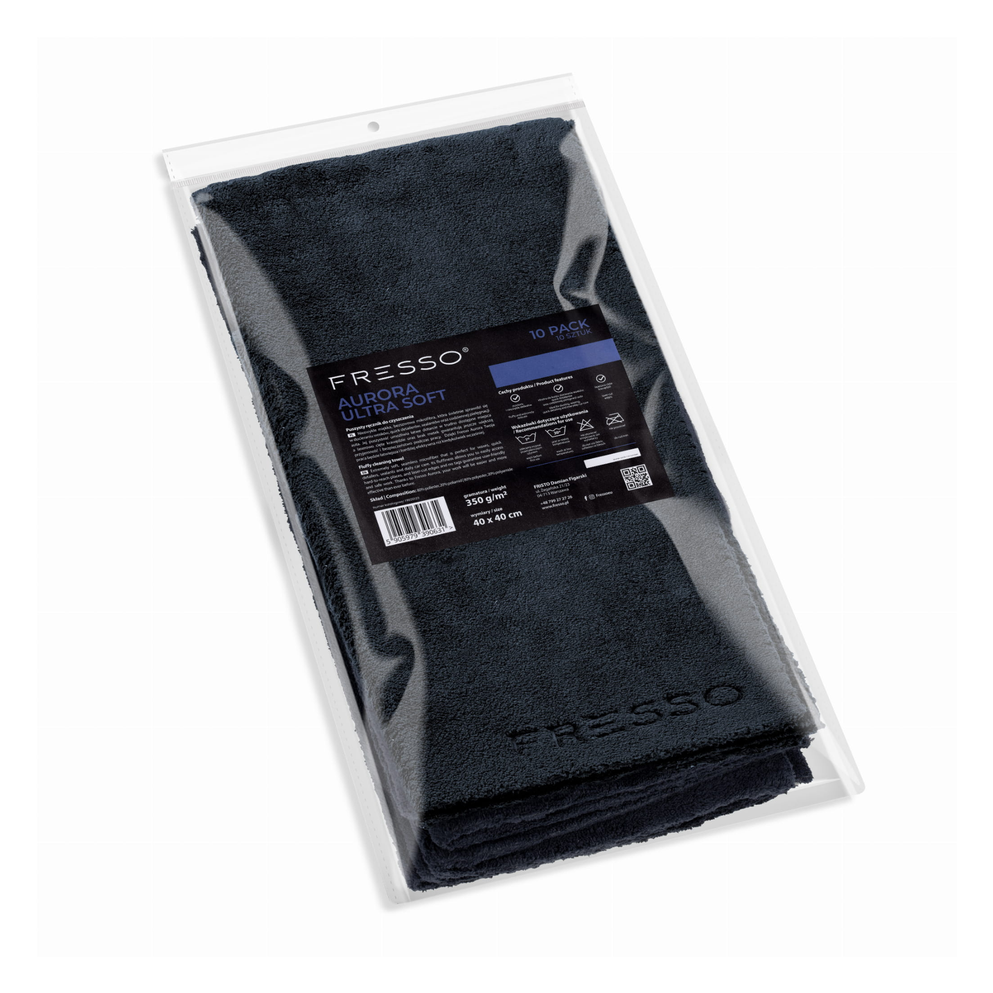 Fresso Aurora Ultra Soft 10-Pack - Bløde mikrofiberklude Fresso