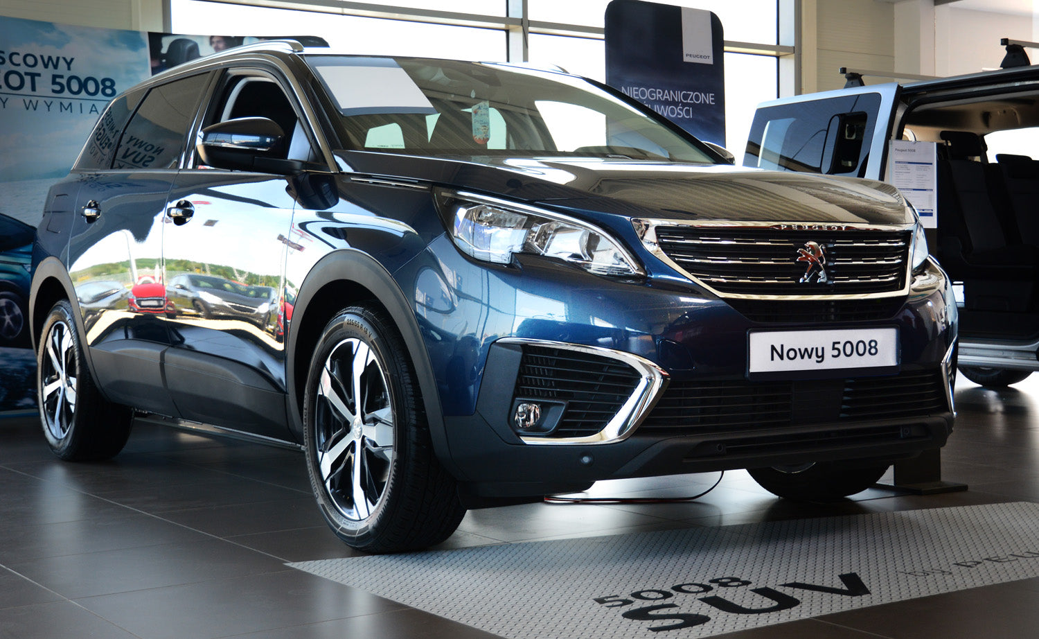 Læssekantbeskytter Peugeot 5008 II 2017-2024 - Stål avisa