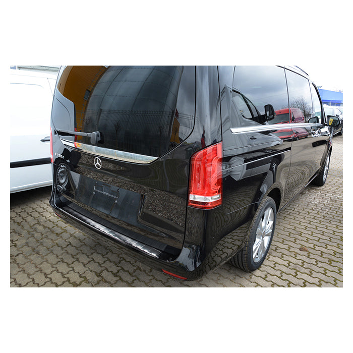 Læssekantbeskytter Mercedes V-klasse W447 2014- Sort avisa