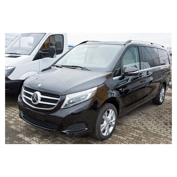 Læssekantbeskytter Mercedes V-klasse W447 2014- Sort avisa