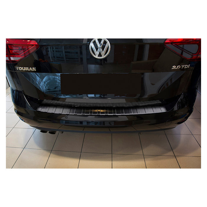 Læssekantbeskytter Volkswagen Touran III 2015- Sort avisa