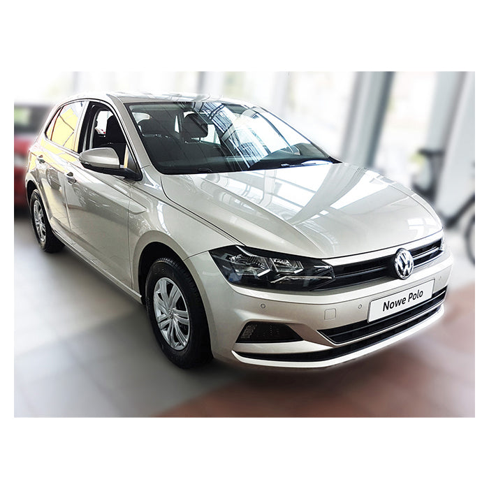 Læssekantbeskytter VW Polo VI Hatchback 5D 2017- Sort avisa