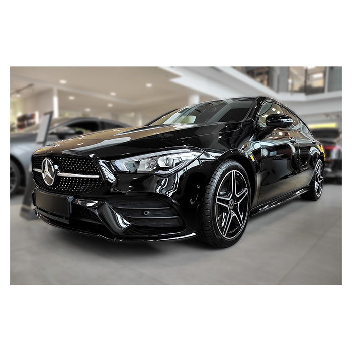 Læssekantbeskytter Mercedes CLA St.car 2019-2025 - Sort avisa