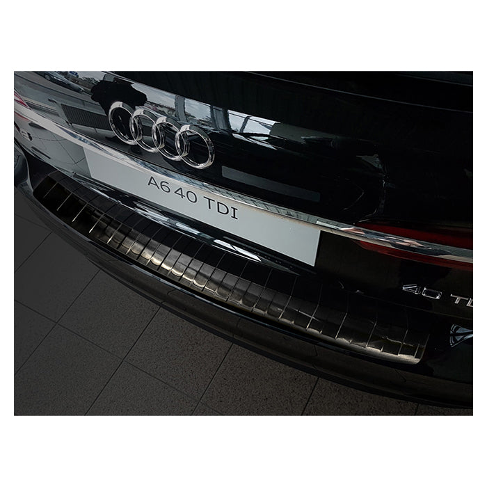 Læssekantbeskytter Audi A6 C8 Avant 2018- Sort avisa