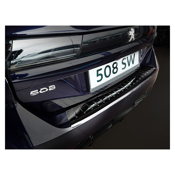 Læssekantbeskytter Peugeot 508 II SW 2018- Sort avisa