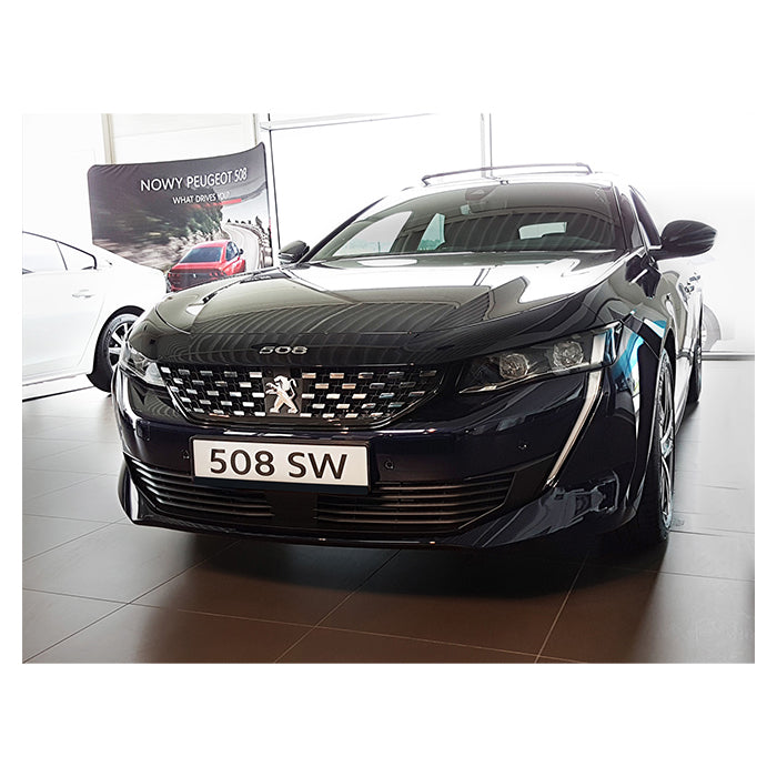 Læssekantbeskytter Peugeot 508 II SW 2018- Sort avisa