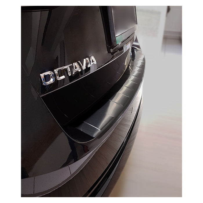 Læssekantbeskytter Skoda Octavia IV Combi 2019- Sort avisa