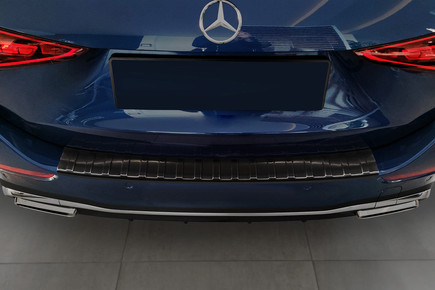 Læssekantbeskytter C Klasse St.car S206 AMG 2021- Sort avisa