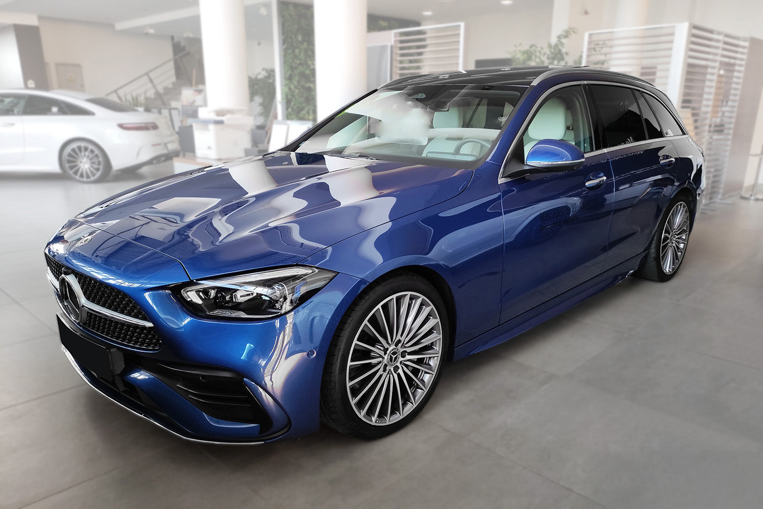 Læssekantbeskytter C Klasse St.car S206 AMG 2021- Sort avisa