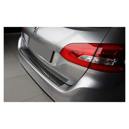 Læssekantbeskytter Peugeot 308 II SW 2013-2021 - Sort avisa