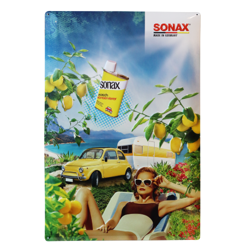 SONAX Retro Skilt 2023 - BilligStyling