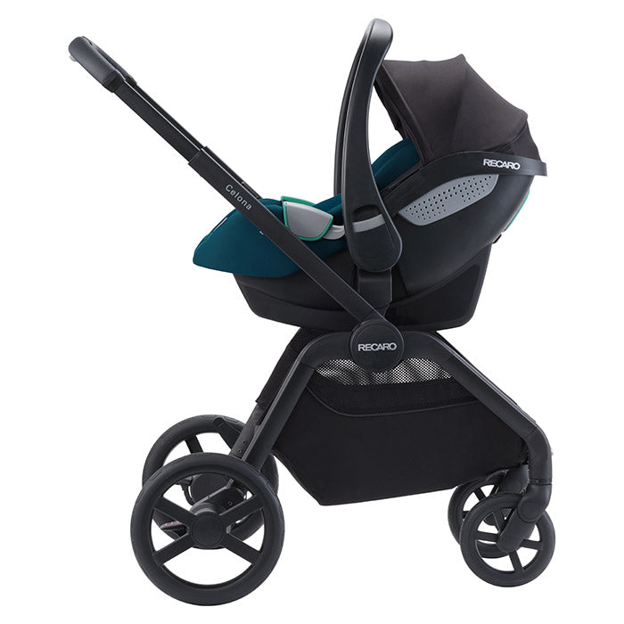 Recaro Celona Offroad Stroller Silver alu klapvognsstel recaro