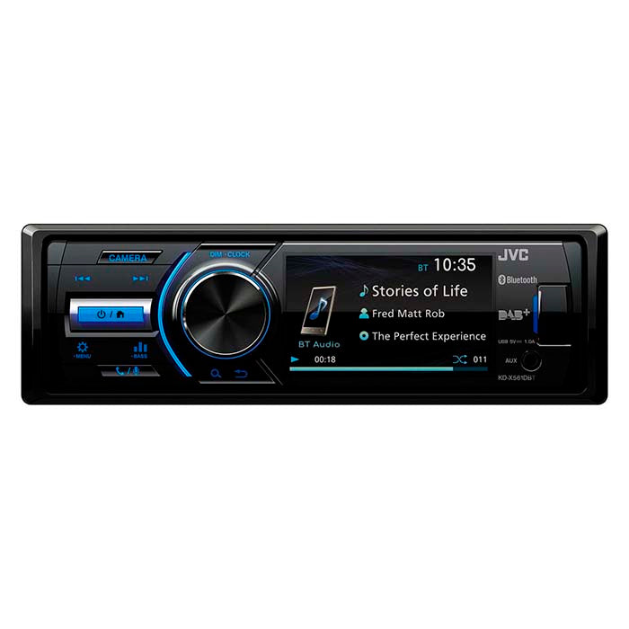 JVC KD-X561DBT 1-DIN multimedia fm dab+ m 3&quot; jvc