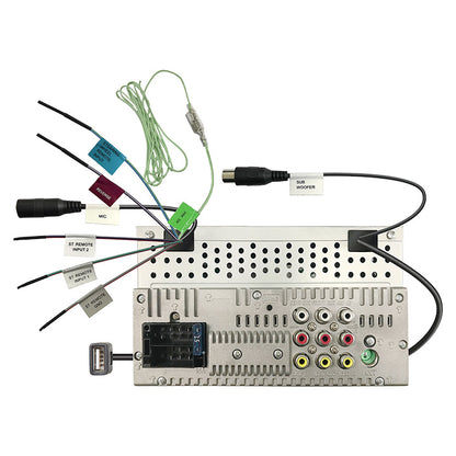 JVC KW-M180BT 2-DIN BT bilradio med skærm JVC