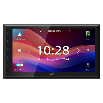 JVC KW-M695DBW Appradio Apple Carplay og Android Auto jvc
