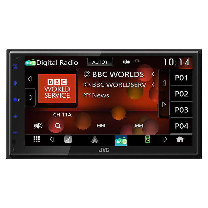 JVC KW-M695DBW Appradio Apple Carplay og Android Auto jvc