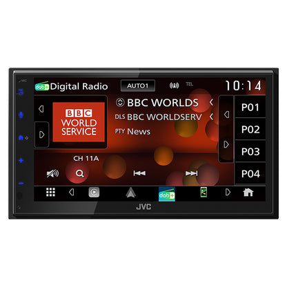 JVC KW-M695DBW Appradio Apple Carplay og Android Auto jvc