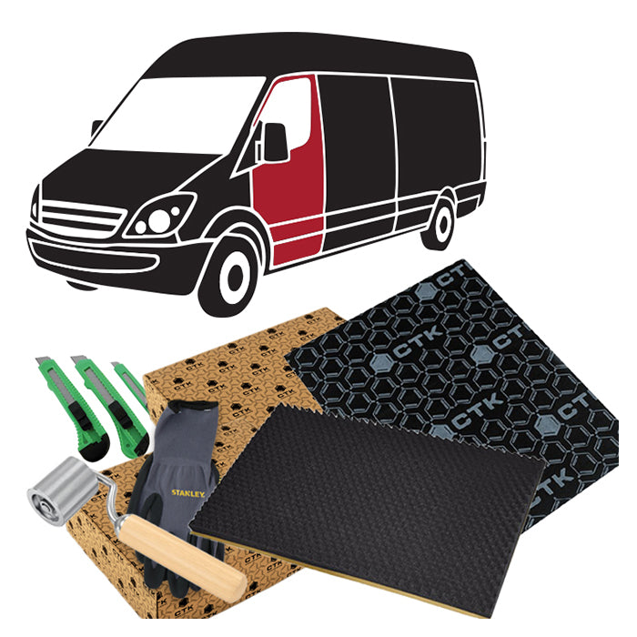 CTK Støjdæmpningspakke VAN døre - BilligStyling