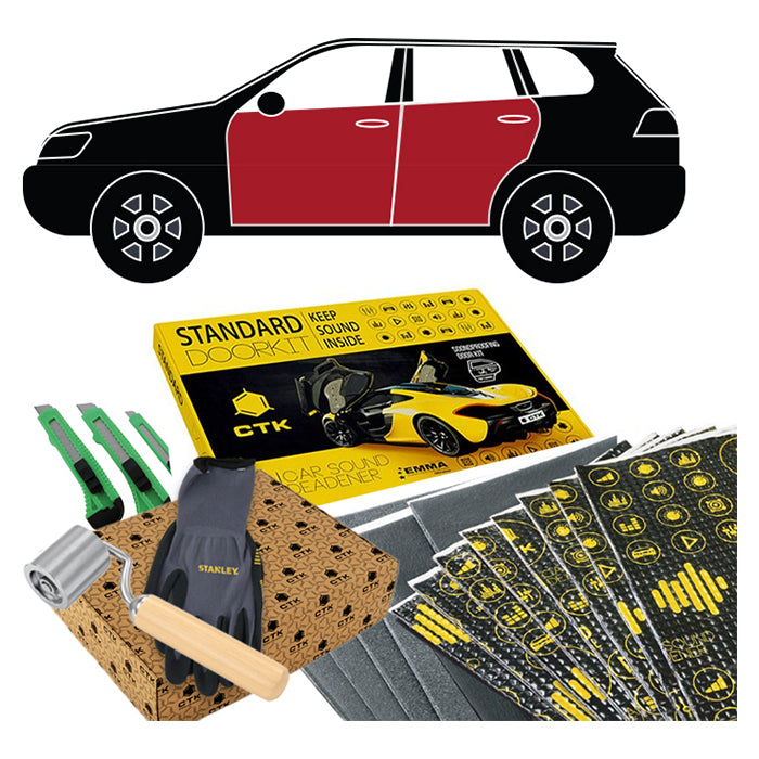 CTK Støjdæmpningspakke SUV døre - BilligStyling