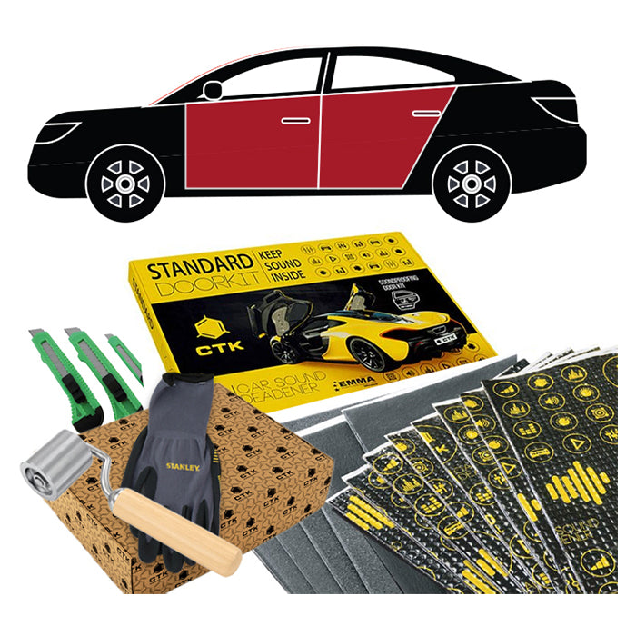 CTK Støjdæmpningspakke Sedan døre - BilligStyling