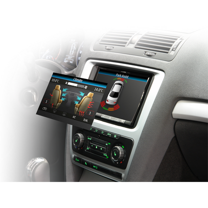 Alpine can til video VW (klima styring) alpine