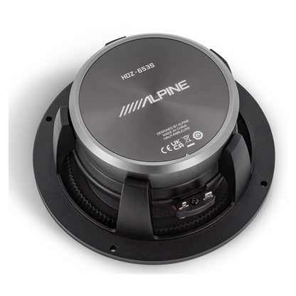 Alpine status HDZ-653 6,5&quot; 3vejs komponent højttalersæt alpine