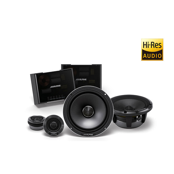 Alpine status HDZ-65C 6,5&quot; 2vejs komponent højttalersæt alpine