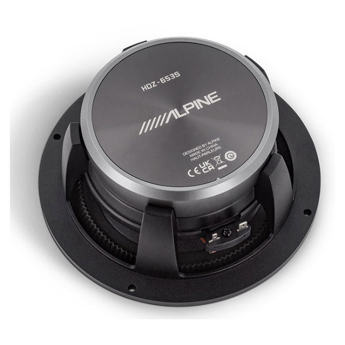 Alpine status HDZ-65CS 6,5" 2 vejs komp. højtt.sæt slim alpine