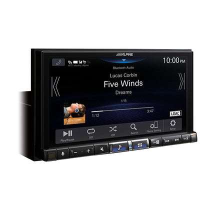 Alpine ILX-705D Trådløs Apple Carplay 2-din 7" alpine