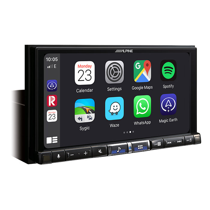 Alpine ILX-705D Trådløs Apple Carplay 2-din 7" alpine