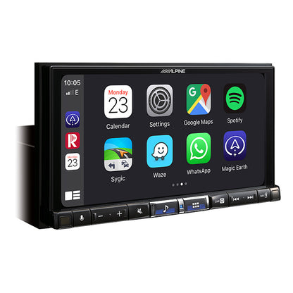 Alpine ILX-705D Trådløs Apple Carplay 2-din 7" alpine