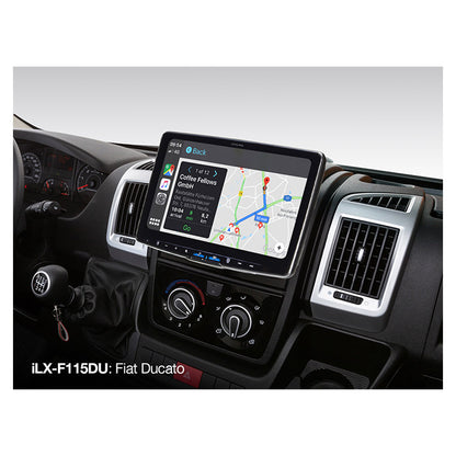 Alpine ILX-F115DU bundle med Halo11 til Fiat Ducato 3 alpine