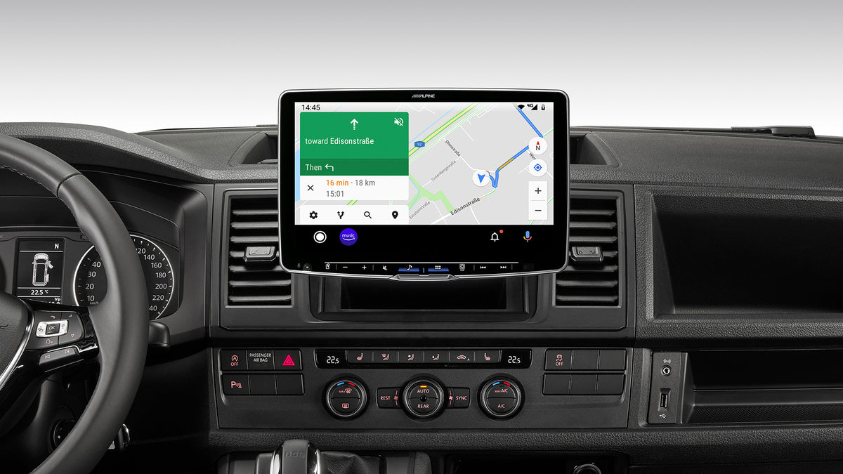 Alpine ILX-F115D Halo11 Apple Carplay, Android alpine