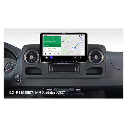 Alpine ILX-F115S907 bundle til Halo11 til Sprinter S907 alpine