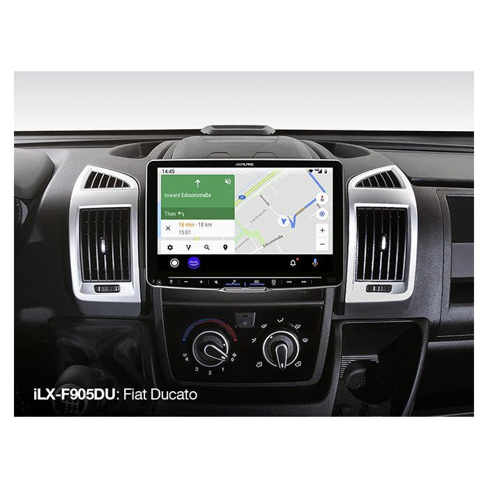 Alpine ILX-F905DU Halo9 bundle til Fiat Ducato 3 alpine