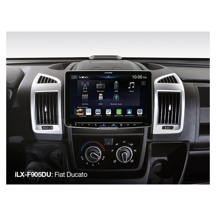 Alpine ILX-F905DU Halo9 bundle til Fiat Ducato 3 alpine