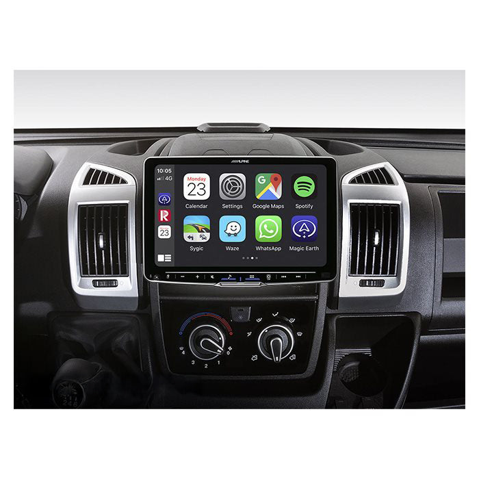 Alpine ILX-F905DU Halo9 bundle til Fiat Ducato 3 alpine