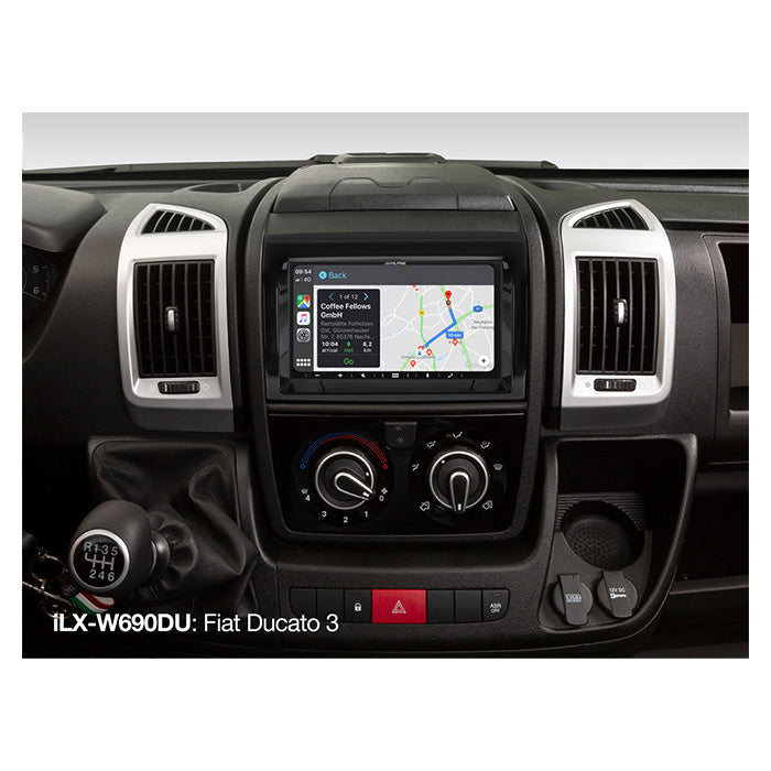Alpine ILX-W690DU bundle til Fiat Ducato 3 alpine