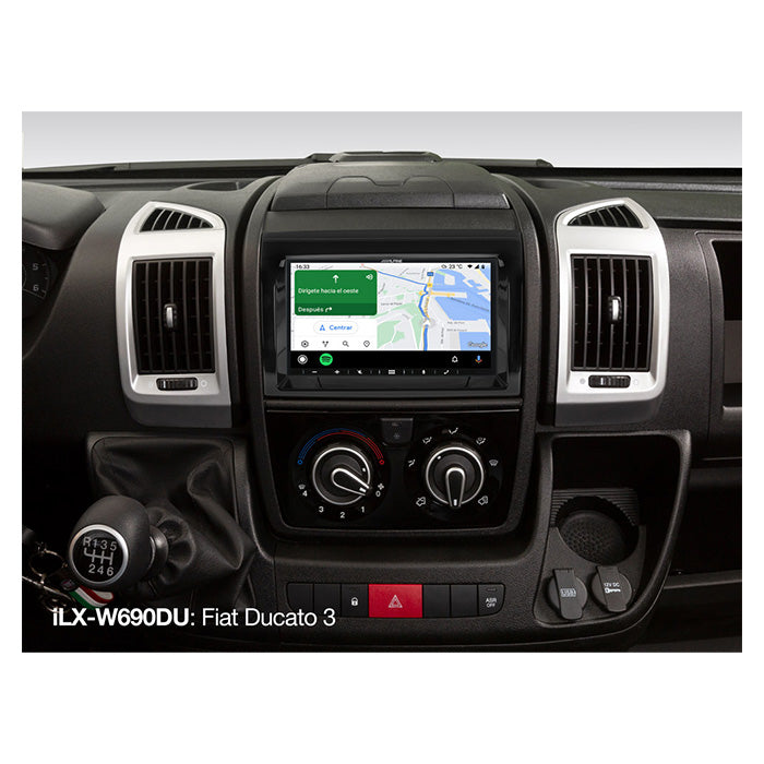 Alpine ILX-W690DU bundle til Fiat Ducato 3 alpine