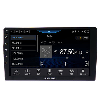 Alpine INE-AW409S Multimedieskærm CarPlay Android Auto alpine